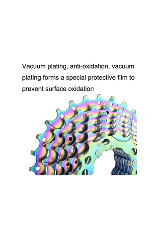 Ebitda Stil: 8 Hız 11-32t Mavi, Vg Sports Hafif Aşınmaya Dayanıklı Renkli Bisiklet Volanı Mavi