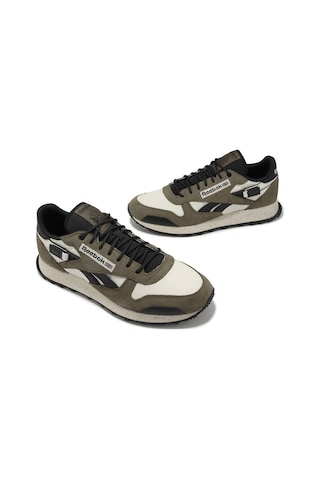Reebok Classıc Leather Wınterıze Yeşil Unisex Sneaker 000000000101664907 Yeşil - Siyah