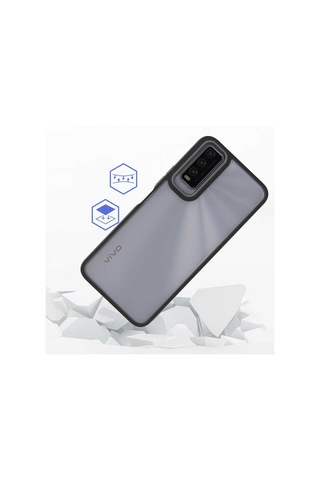 Vivo Y20 Kılıf Zore Flora Kapak (543123719)