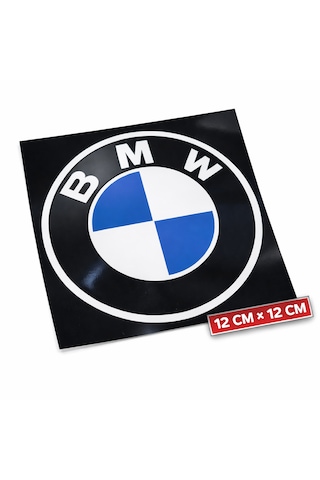 Bmw Logo Stıcker 12 Cm X 12 Cm 0