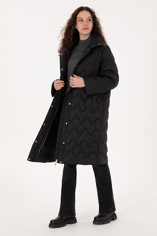 U.s. Polo Assn. Kadın Siyah Kaban 50308608-vr046 Siyah