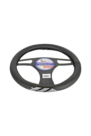 Nyf Direksiyon Kılıfı Fosforlu 38 Cm Siyah Çavuş Beyaz A-14