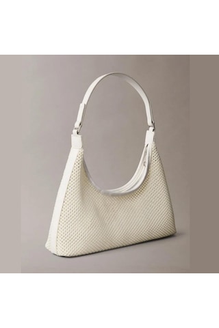 Calvin Klein Kadın Omuz Çantası Lv04f3381g-4lx Beyaz