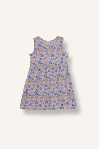 Defacto Çiçek Desenli Kolsuz Açık Pembe Elbise Kız Bebek C0074a526smpn180 Pembe-pn180