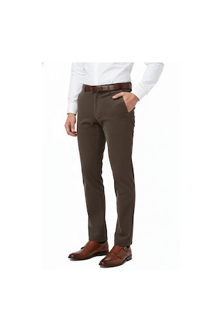 Polo Casimo Erkek Kadife Pantolon Regular Kalıp Bgl-st05055 Kahverengi