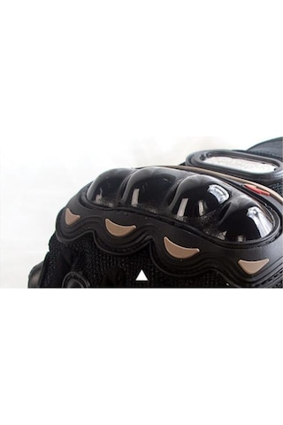 Probiker Korumalı Motosiklet Eldiveni Uzun Model Siyah Xl