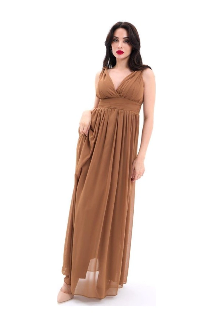 Simala 4662 Elbise-kahve Kahve