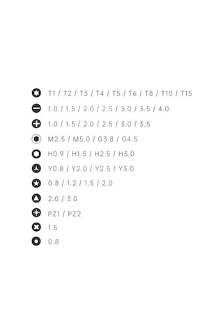 Fastbuy 47mm Çelik Cr-v Manyetik Tornavida Seti, 1 Adet, Hassasiyetli, Tamir Ve Bakım İçin Uygundur