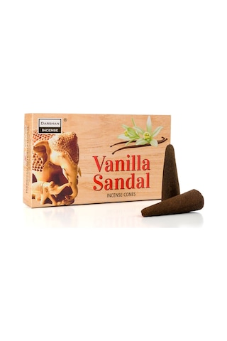 Vanilya Sandal Kokulu Konik Tütsü