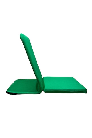 Meditasyon Sandalyesi - Sırt Destekli Yer Minderi - Backjack - Yoga Sandalyesi - Yoga Minderi Yeşil