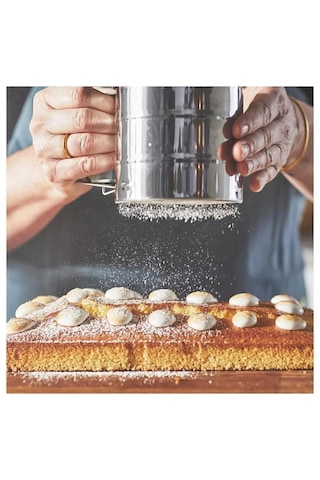 Viatom Paslanmaz Çelik Un Ve Şeker Eleği Elek Gri