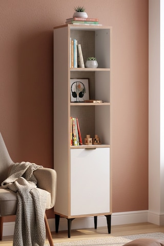 Arden 5 Raflı Kitaplık Beyaz