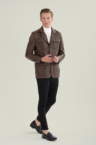 Sezar Kahverengi Deri Mont 111676 001