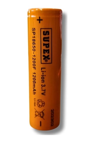 Sp-18650-1200f 3.7v 1200mah Li-ion Pil Başlıksız