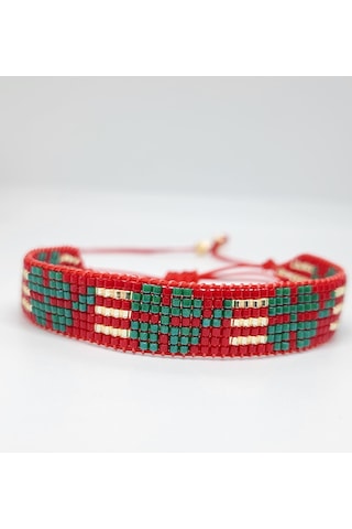 Harmel Jewelry Miyuki Yonca Yeni Yıl Bileklik Çok Renkli