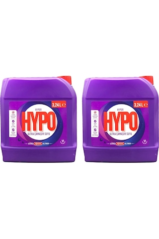 Hypo Çamaşır Suyu 3,24 Lt Lavanta X 2 Adet 2'li Set