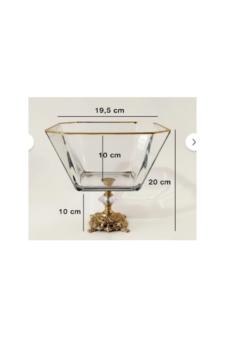 Premium Gold Ayaklı Cam Sunumluk İkramlık Bardak Çeyiz Seti Sofra Estetiği Yeni Ev Ve Söz Nişan Hediyesi 21 Parça Beyaz