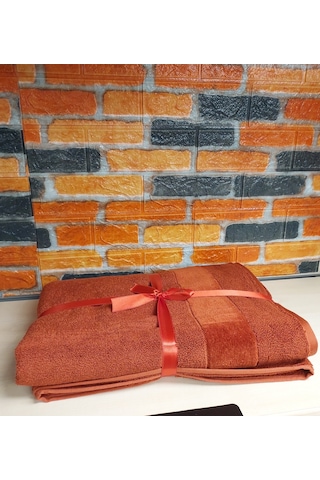 Özdilek Svv Border Yeni Seri Banyo Havlusu 76x147 - Spice
