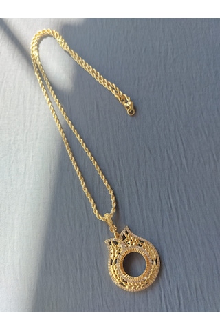 22aya Kaplama Çeyrek Gram Uyumlu 60cm Kolye 3mm Hatalt Zincir Altın
