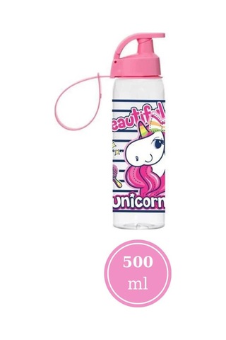 Flosoft Unicorn Matara Ve Beslenme Kutusu, Desenli 3 Bölmeli Okul Beslenme Kabı Ve Suluğu 2 Li Set