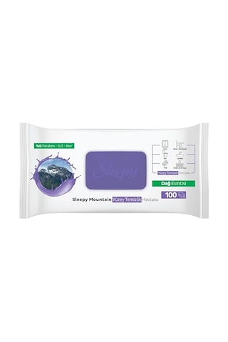 Sleepy Mountain Yüzey Temizlik Havlusu&mendili Dağ Esintisi 100 Yaprak