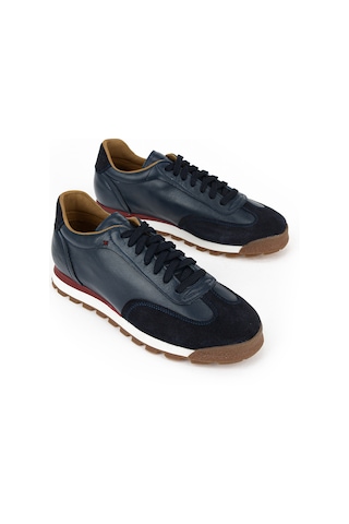 Ziya Erkek Hakiki Deri Sneaker 1611026z1020 Lacivert 1611026z1020 200 41