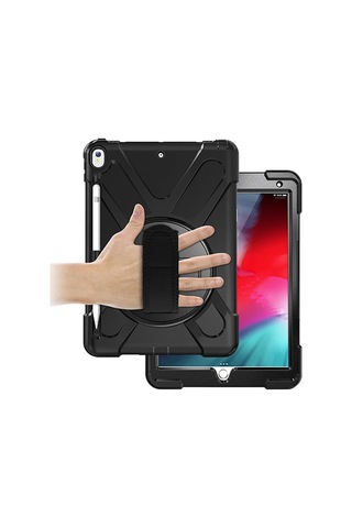 iPad Uyumlu  Pro 10.5 Air10.5 2019 Kalem Yerli Standlı Zırh Kılıf Shockproof Case- 5775 Diğer