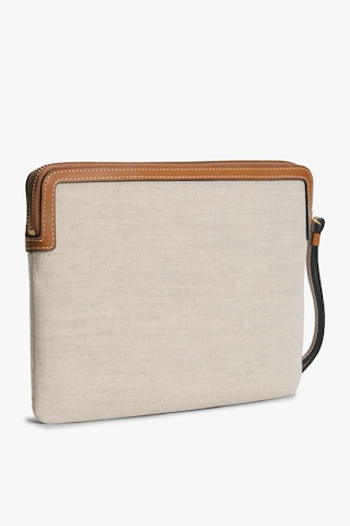 Tommy Hilfiger Th Scrıpt Daıly Pouch Canvas Kadın Kahverengi Çanta - Aw0aw18707