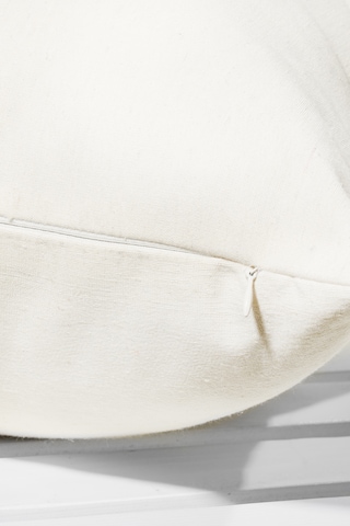 45x45 Cm Beyaz Punch Nakışlı Kırlent Kılıfı Bohem Tarzı Dekoratif Yastık Kılıfı Karışık/Çok Renkli