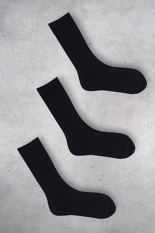 Oısın Bamboo 3'lü Paket Erkek Siyah Çorap