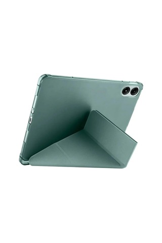 Xiaomi Redmi Pad Se 4g Kılıf Kalemlikli Mars Tablet Kılıfı - Koyu Yeşil Tablet Kılıfı