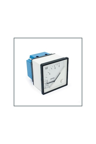 Frer Analog Voltmetre Ac Vt: 6.6kv/110v / Skala 0-8kv 72x72 90