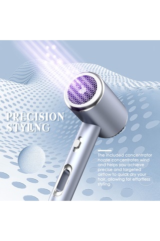 Negatif İyon Saç Kurutma Makinesi 1600w Hızlı Kurutma Saç Bakım Saç Kurutma Maki