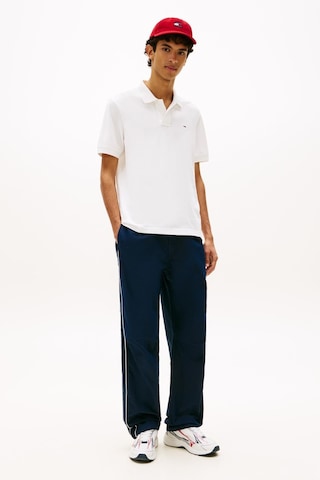 Tommy Hilfiger Tjm Erkek Regular Ess Beyaz Polo Yaka T-shirt-13676 Beyaz