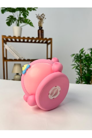 Favora Papyonlu Ayı Kumbara - Pembe