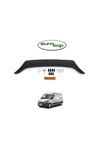 Renault Master Ön Kaput Koruma Rüzgarlığı 3Mm Akrilik Abs Parl