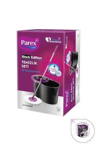 Parex Black Edition Mop Seti