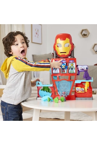 Imf Iq Playset Iron Man