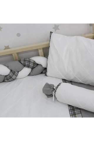 Bibaby Ekose Montessori Uyku Seti 69121 Gri