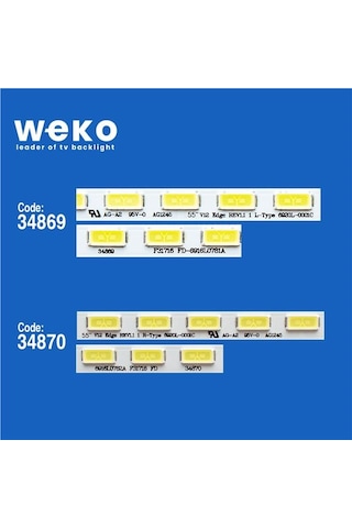 Arçelik A55-lep-6b 55'' İnç 2 Adet Tv Led Bar Tvnizi Açıp İçindeki Led Barla Birebir Aynısı Olduğunu Görmeden Almayınız. Sonrasında İade Almamaktayız. Gri