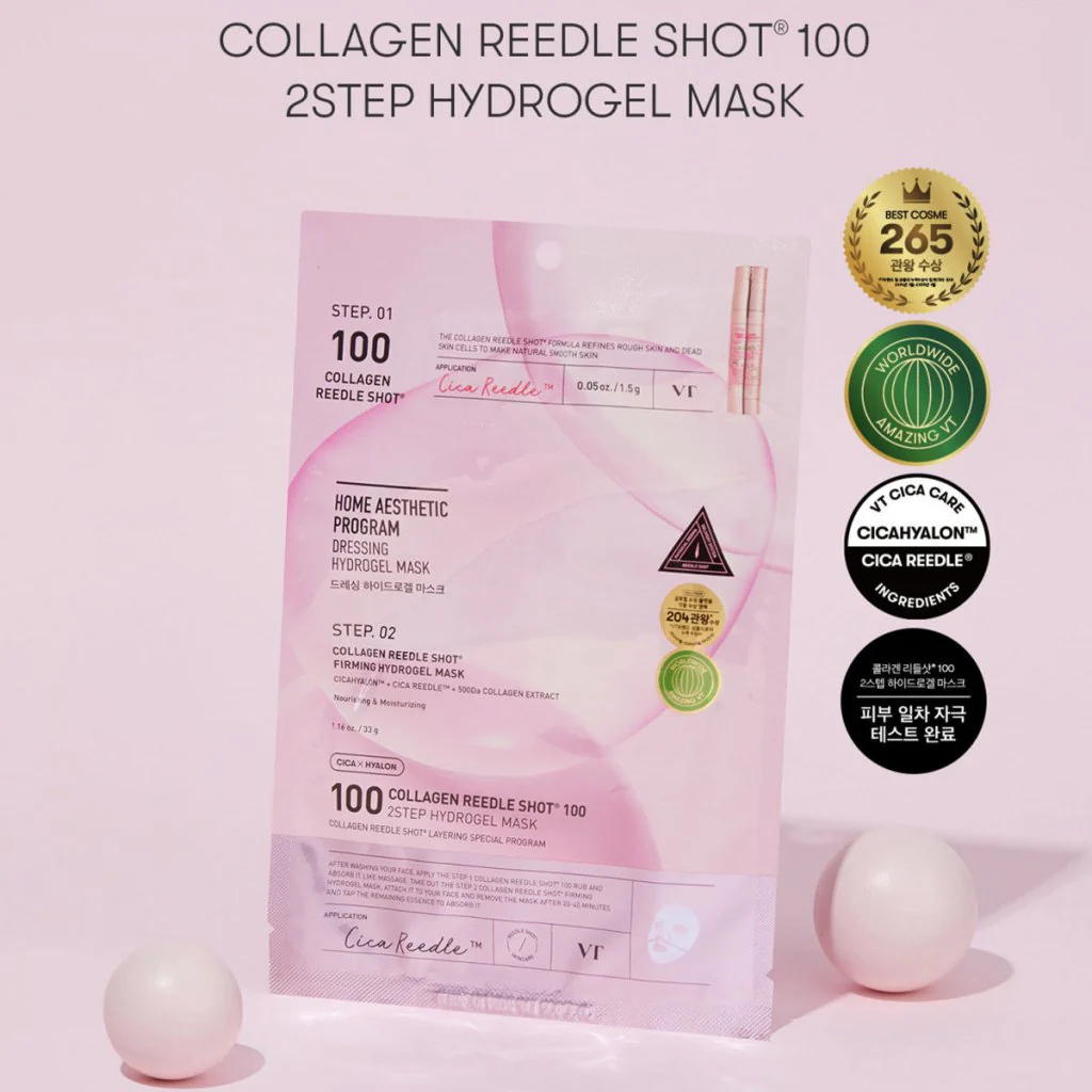 Vt Collagen Reedle Shot 100 2step Mask