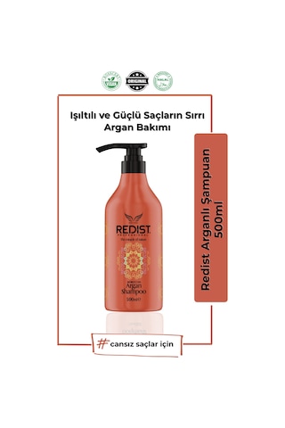 Redist Argan Şampuan 500 ML