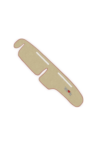 Tofaş Düşük Ön Göğüs Torpido Koruma Halısı Bej Renk Vites Konsol Halısı & Torpido Sehpa Örtüsü