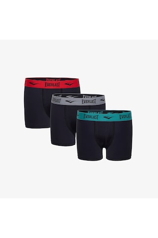 Everlast Renkli Lastik 3'lü Boxer Au0015 Çok Renkli