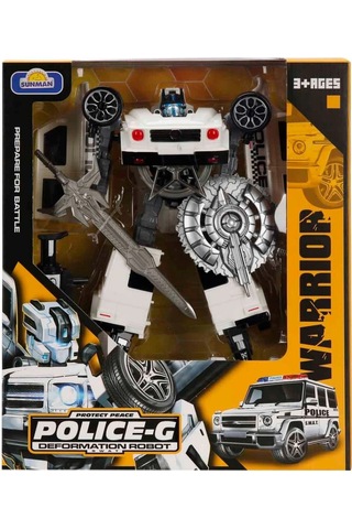 Transformer Police Robotları 44 Cats