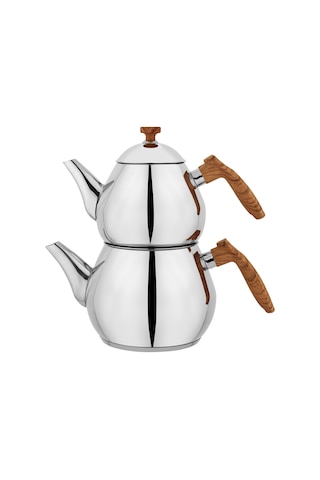 Schafer Tea Chef Orta Boy Çaydanlık Takımı 4 Parça-kahve Kahverengi