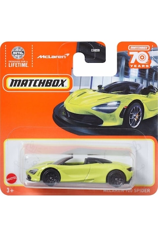 Matchbox Tekli Arabalar Mclaren 720 Spider Hfr66 Matchbox Tekli Arabalar Mclaren 720 Spider Hfr66