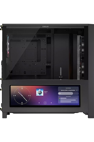 Frame 4000d Lcd Rs Argb Fanlı Lcd Ekranlı Mid-tower Cc-9011326-ww Bilgisayar Kasası