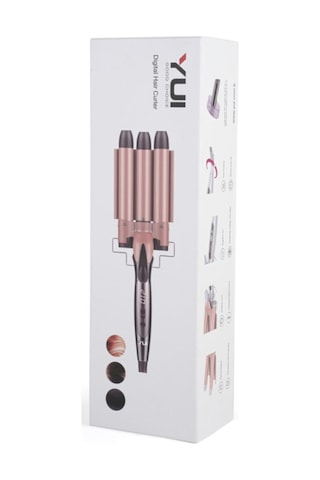 Yui Kb3060 25mm Su Dalgası Wag Saç Maşası Yuı Türkiye Garantili