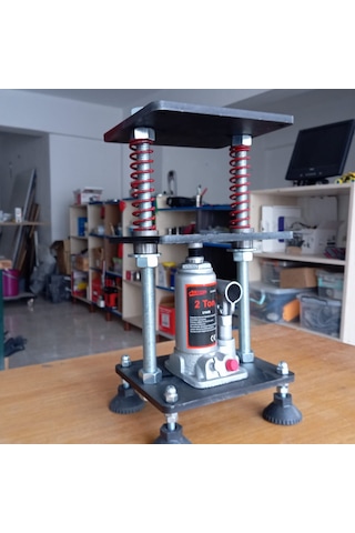 Masa Üstü 2 Tonluk Mini Hidrolik Pres